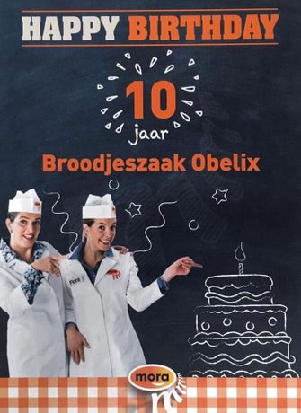 Broodjesbar Obelix Genk - 10 jaar